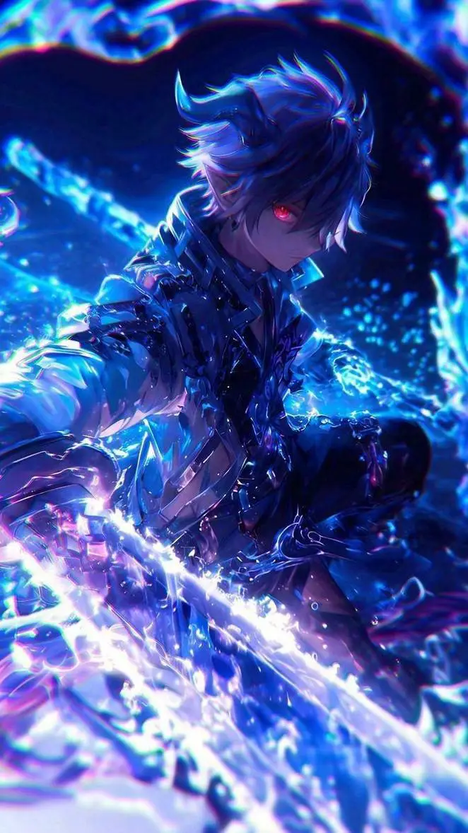 ai character: Aether  background