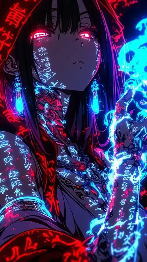 ai character: Aria  background