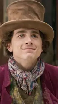 ai character: Willy Wonka background