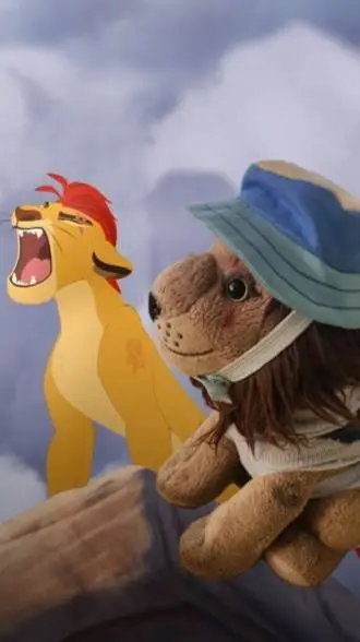 ai character: Kion and Gryffin  background
