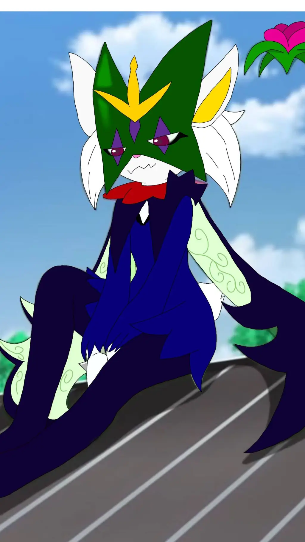 ai character: la.hija.de.lucario background