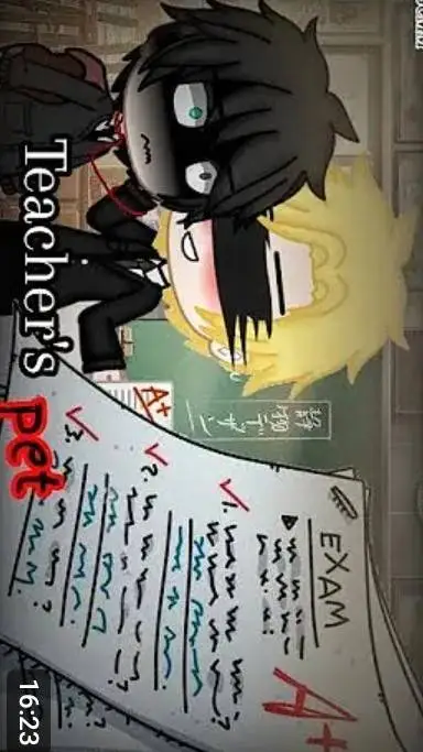 ai character: teacher's pet  background