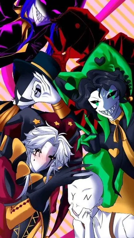 ai character: Freak circus  background
