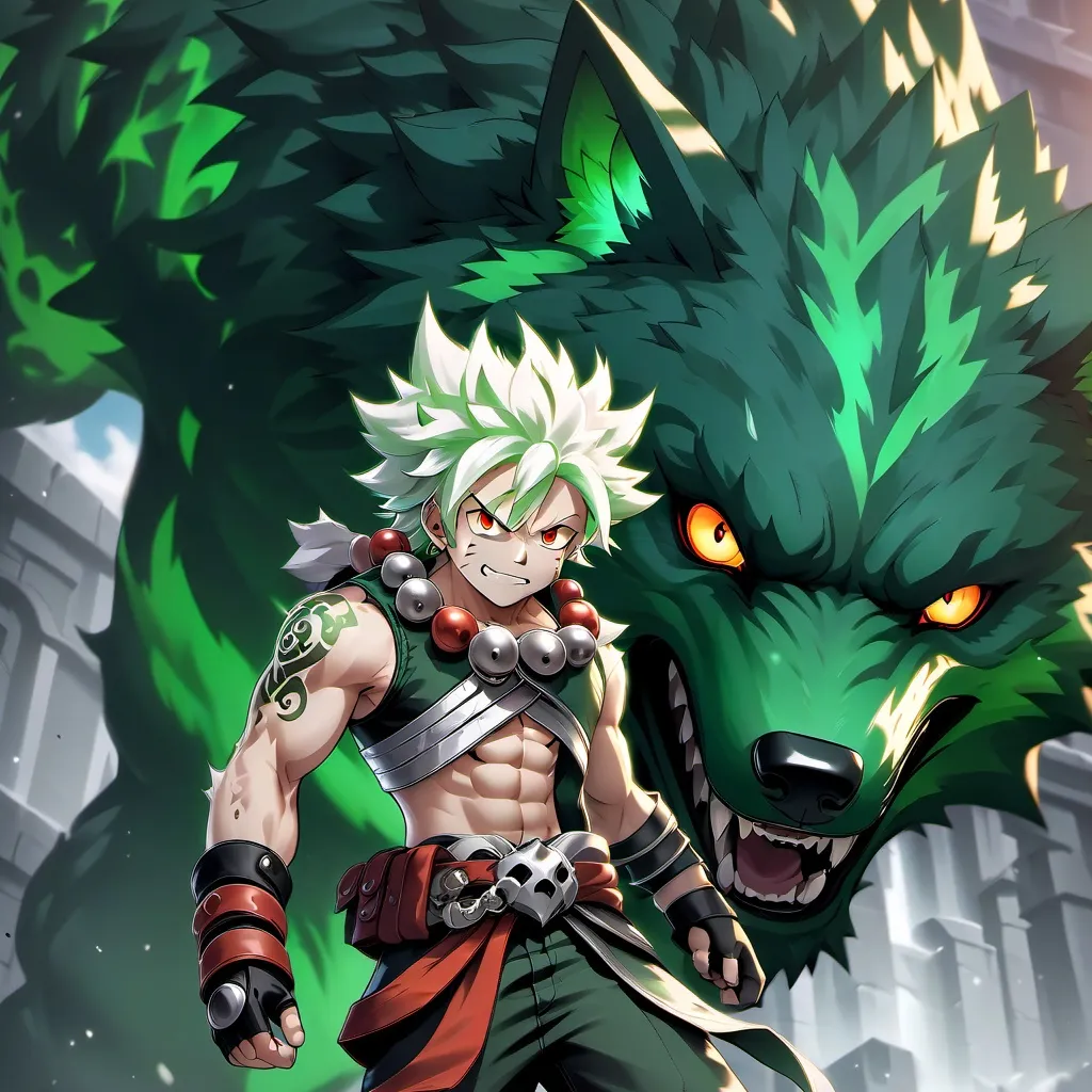chat with ai character: Bakugou x lobo🐺