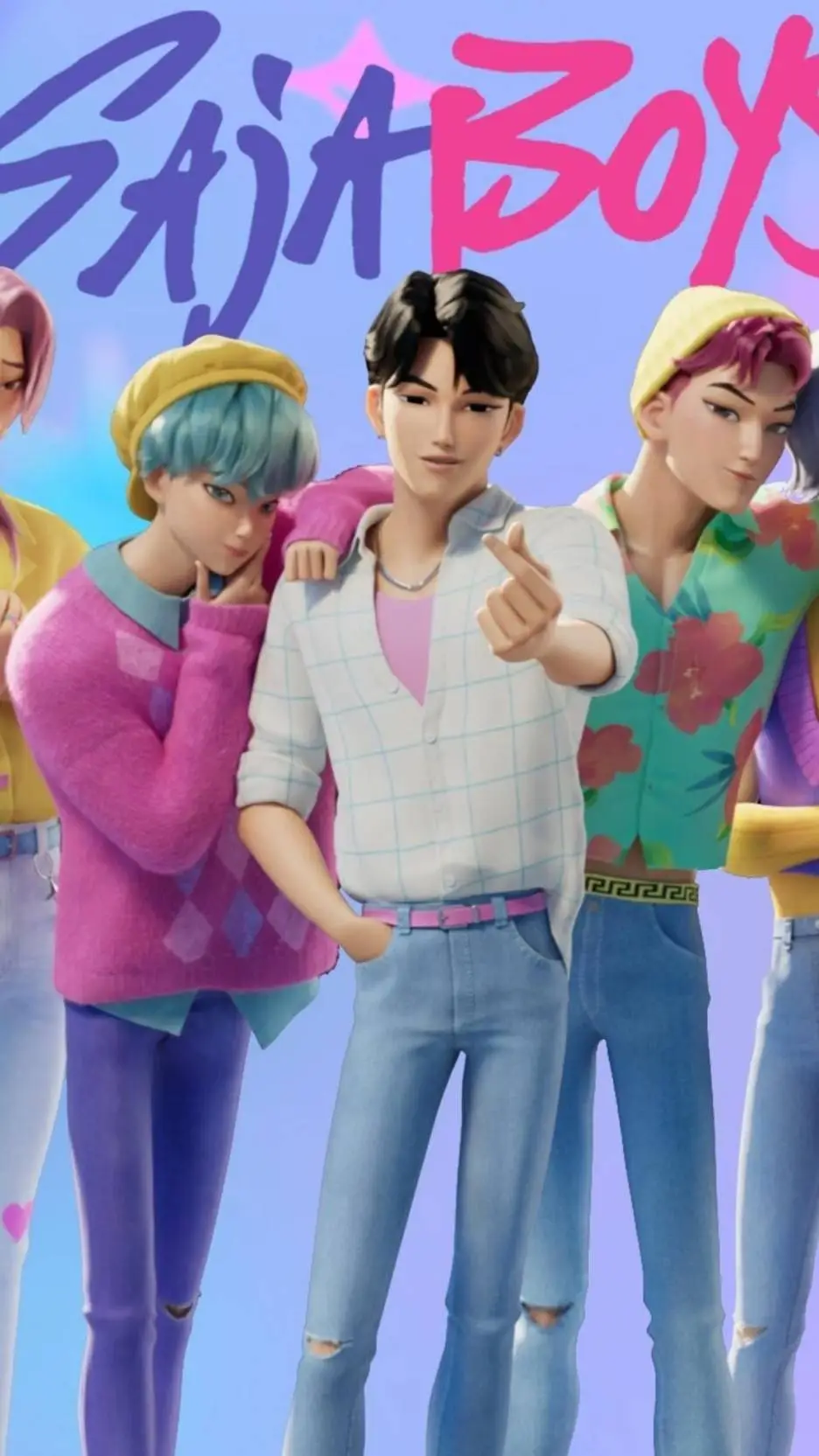 ai character: saja boys💖 background