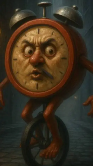 ai character: TIC TAC SAHUR background