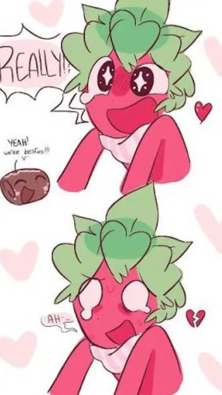 ai character: FRUITCAKE  background