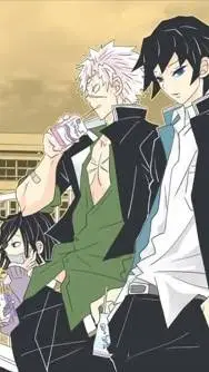 ai character: 21 trio(Morden au) background