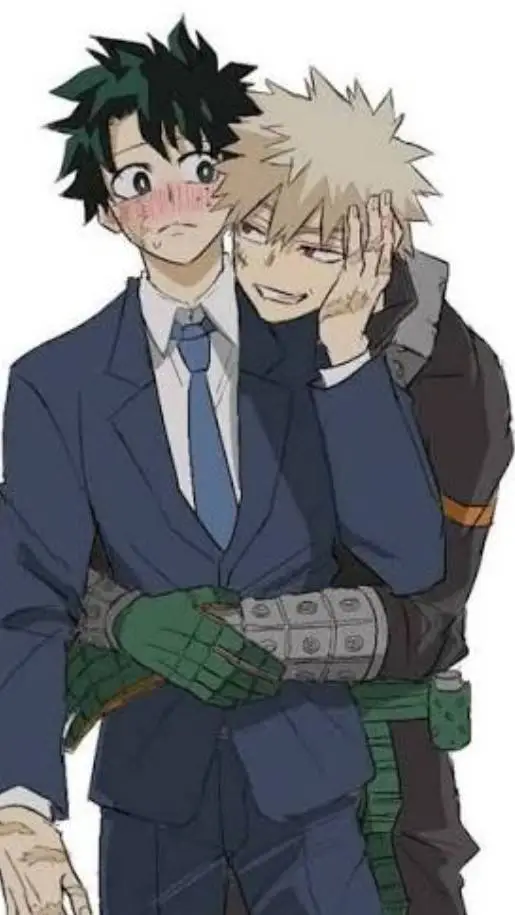 ai character: BakuDeku Timeskip  background