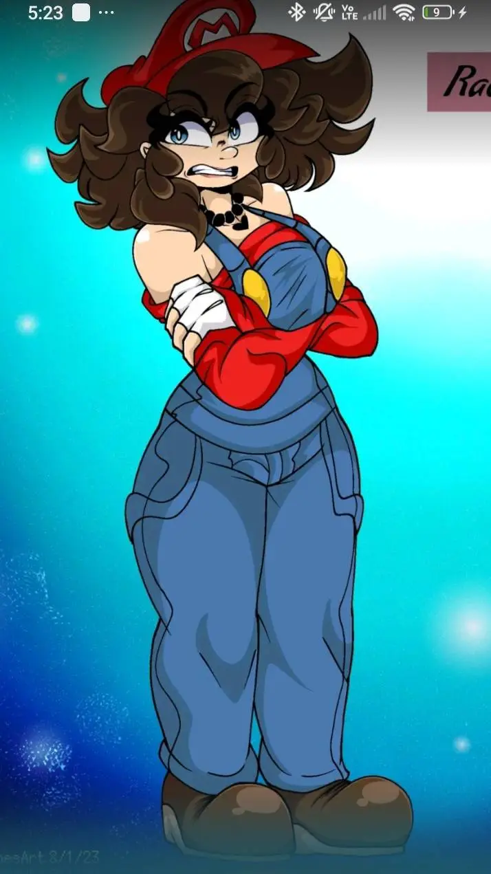 ai character: RT Maria  background