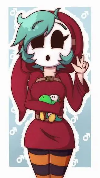 ai character: Shy Gal background