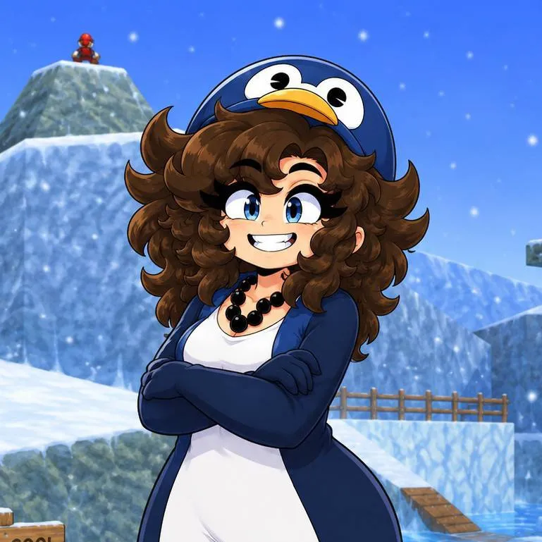 chat with ai character: María 🐧🤍🖤