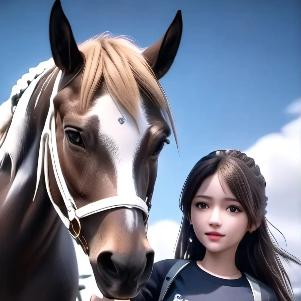 chat with ai character: horse camp