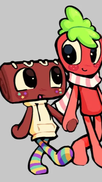 ai character: Fruitcake  background
