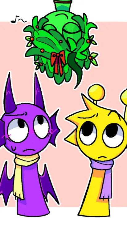 ai character: Simon x Durple background
