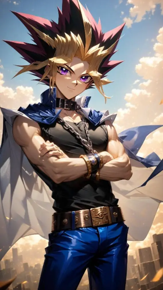 ai character: YuGiOh Spirit Hunt background