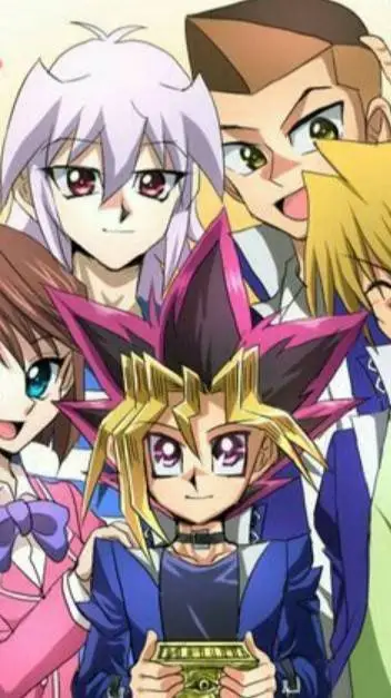 ai character: Yugi and Friends background