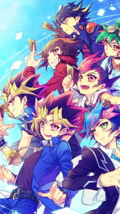 ai character: Team Yugioh!! background
