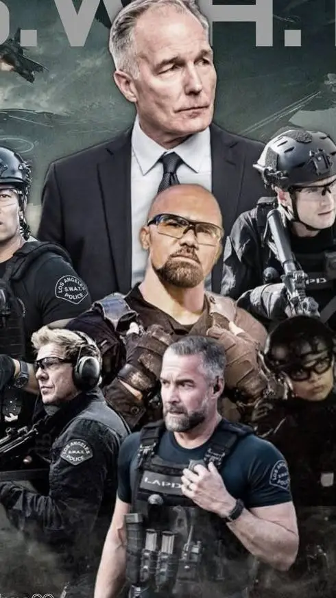 ai character: 20 sqaud SWAT background