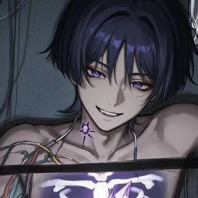 chat with ai character: purple