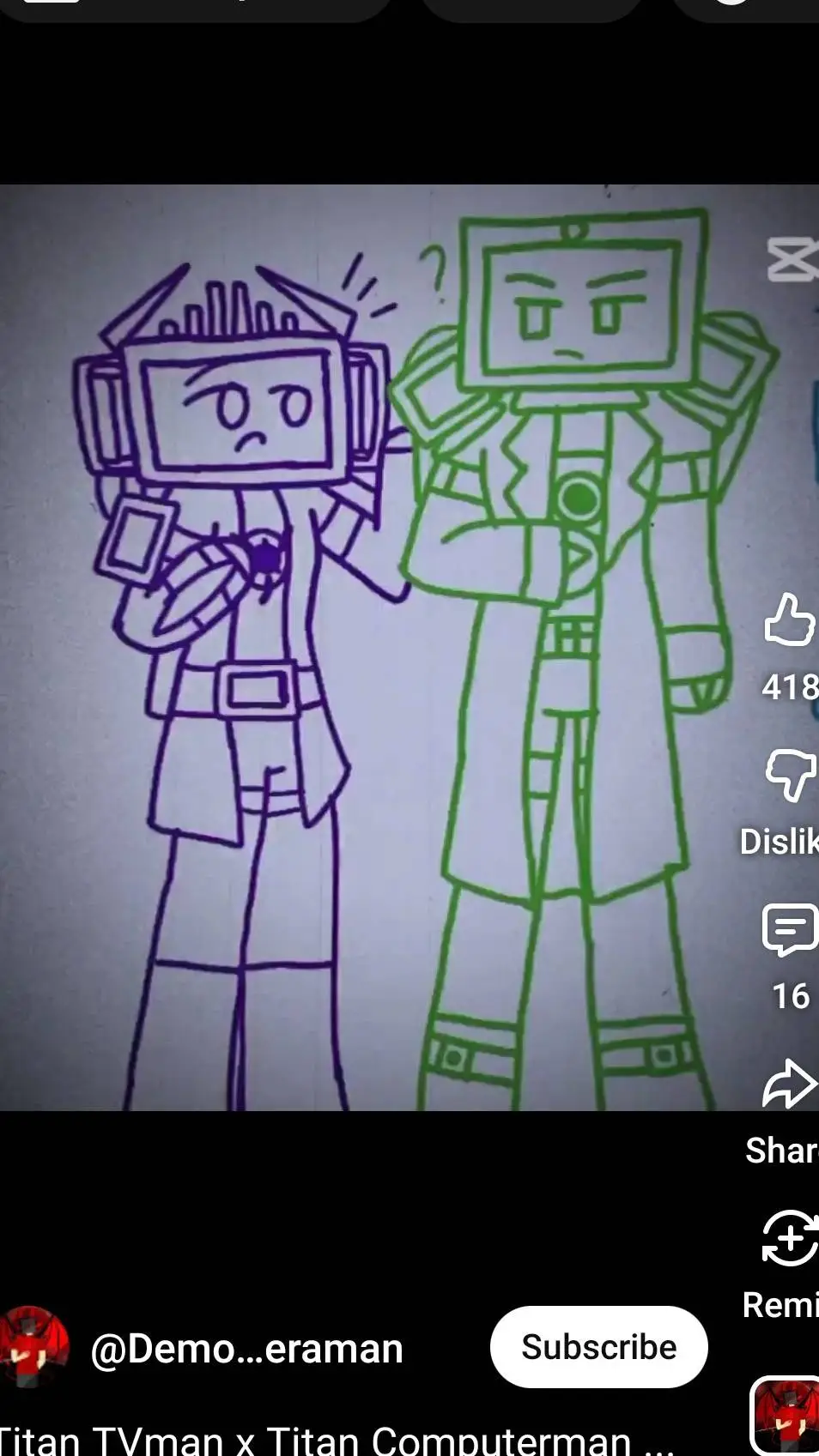 ai character: Titan Computer man background