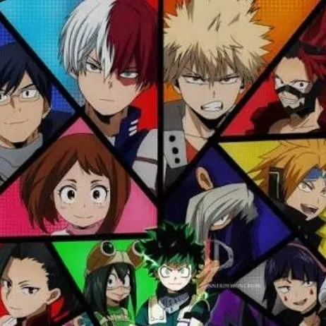 chat with ai character: Mha- dif universe