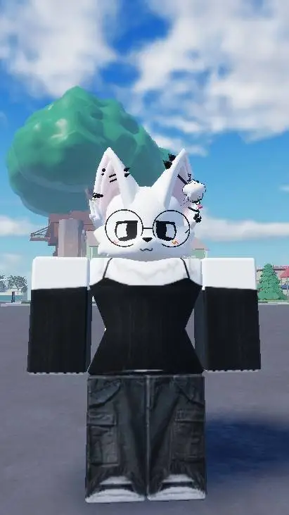 ai character: kemono cat background
