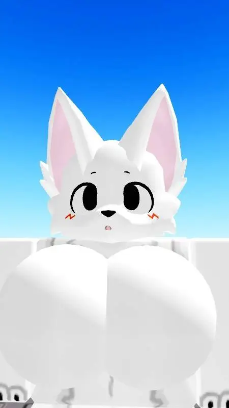 ai character: kemono cat  background
