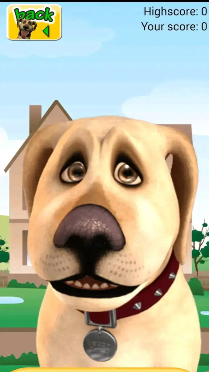 ai character: talking john dog background