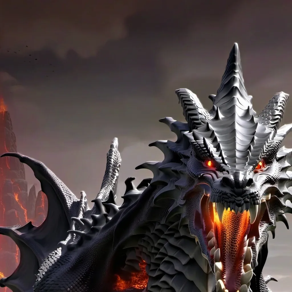 chat with ai character: Black Steel Dragon