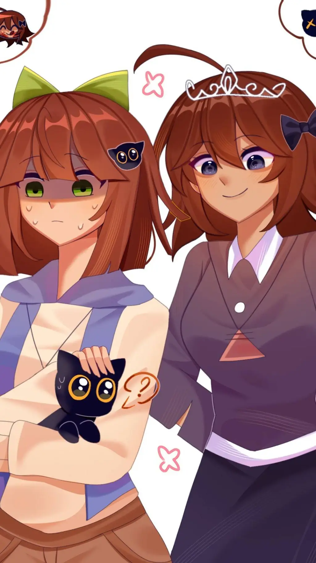 ai character: ♡Claire♥︎☆Alice★ background