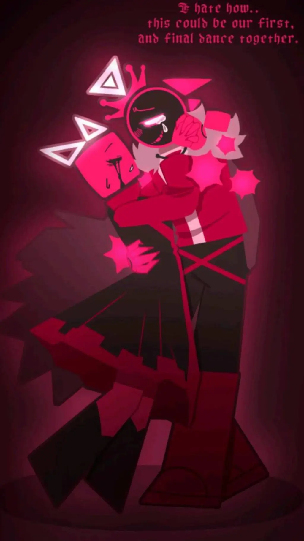 ai character: blixer x cube background