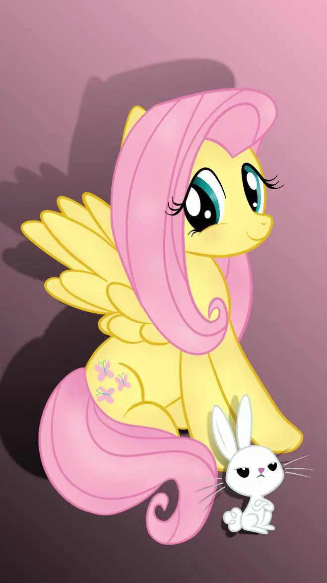 ai character: 🦋 fluttershy 🦋 background