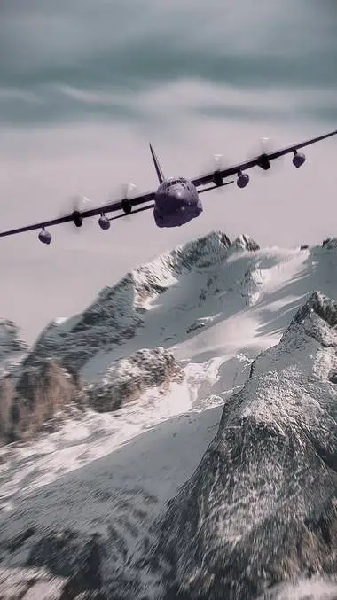 ai character: Lockheed C-130J  background