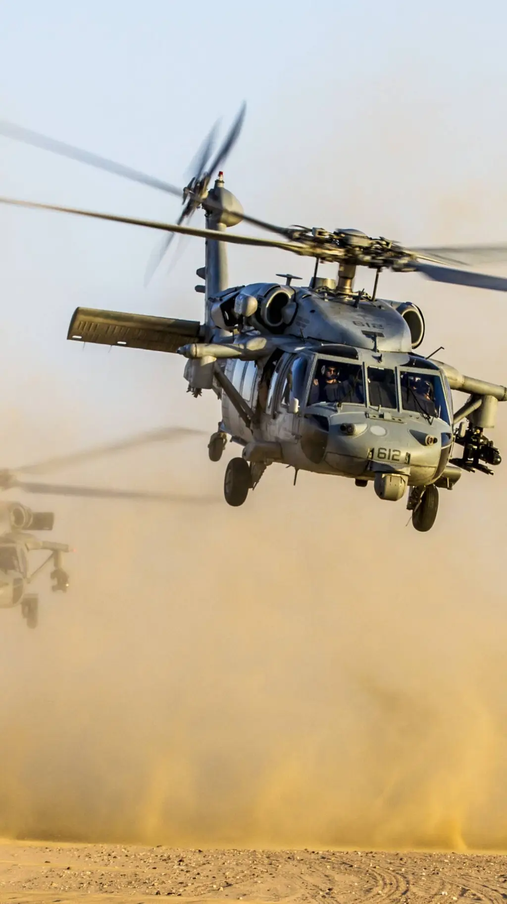 ai character: Sikorsky HH-60 background