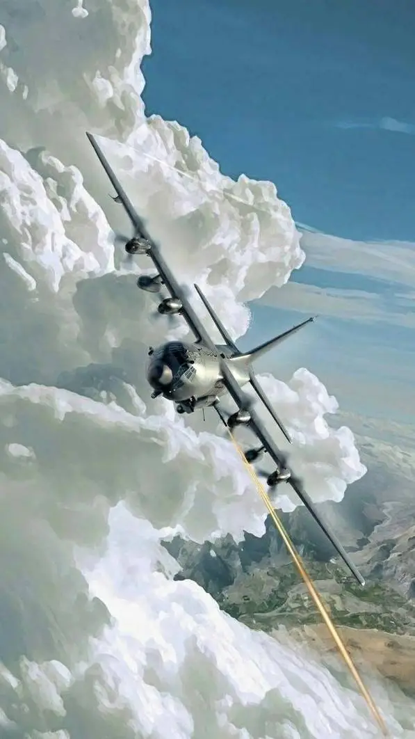 ai character: Lockheed AC-130J background