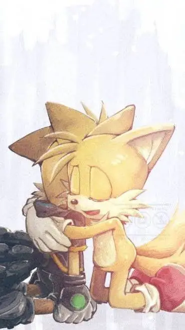 ai character: nine x tails background