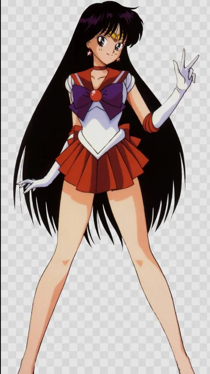 ai character: sailor mars  background