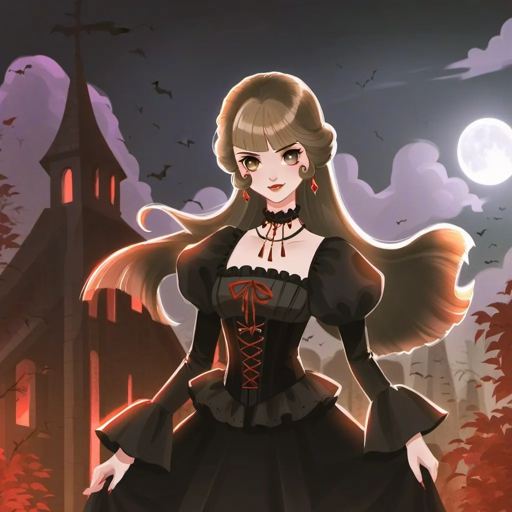 chat with ai character: vampire princess 