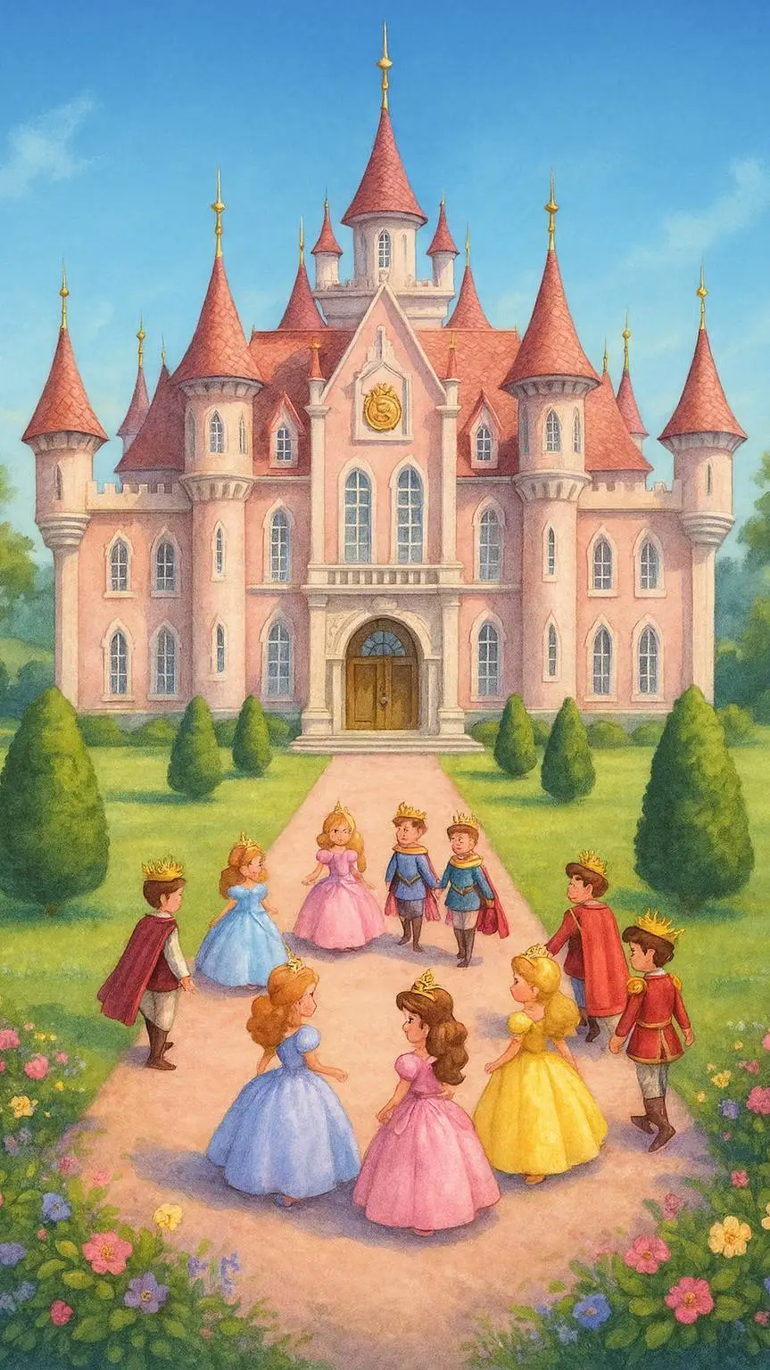 ai character: royal school  background
