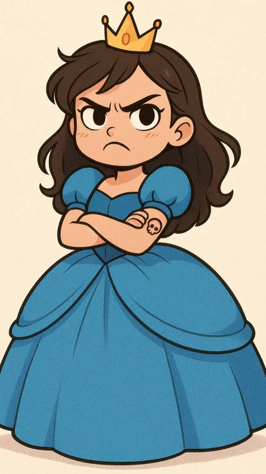 ai character: princess  background