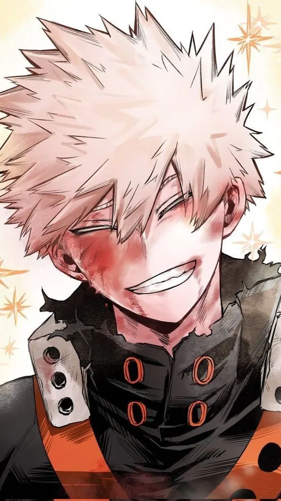 ai character: katsuki bakugo.. background