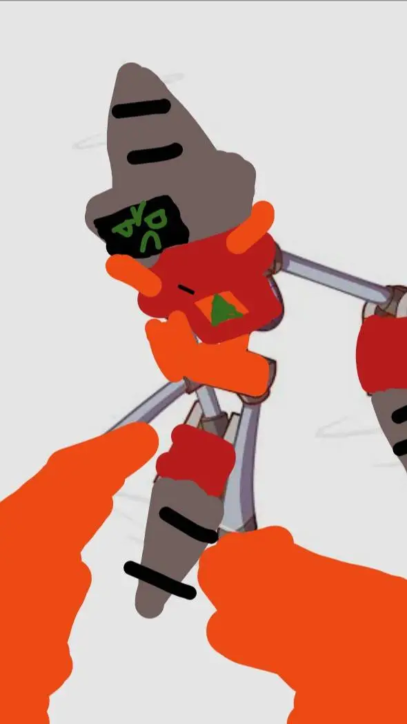 ai character: Cute spike background