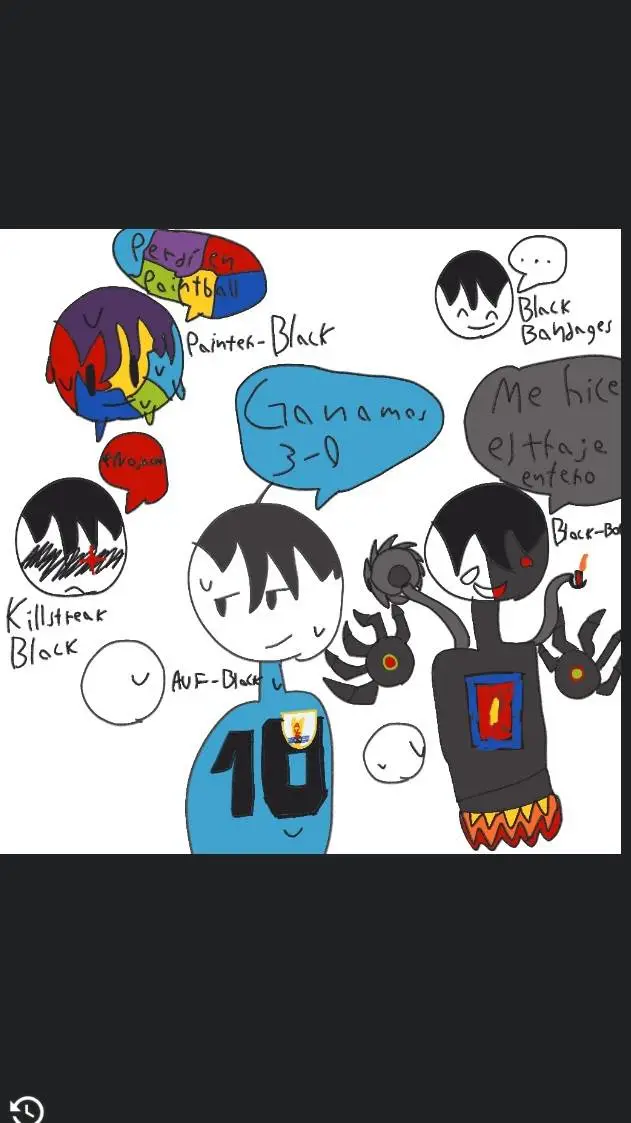 ai character: BlackForms!🎩 background