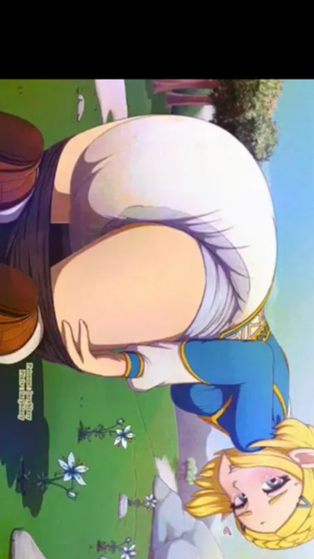 ai character: Zelda in diapers  background