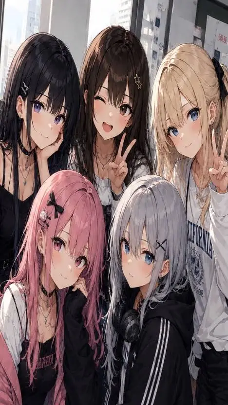 ai character: Five Secret Wives background