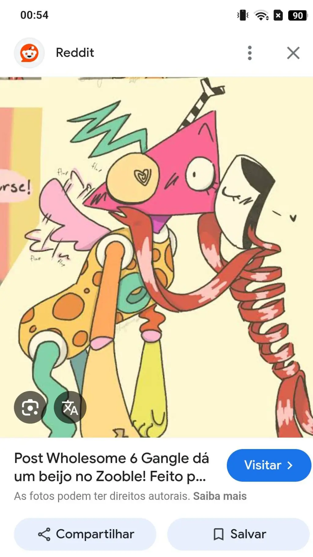 ai character: 🎗gangle x Zooble💢 background