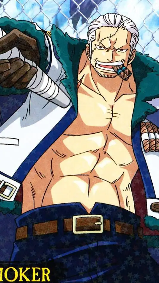 ai character: Smoker & Garp background