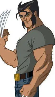 ai character: Logan. & Spider  background