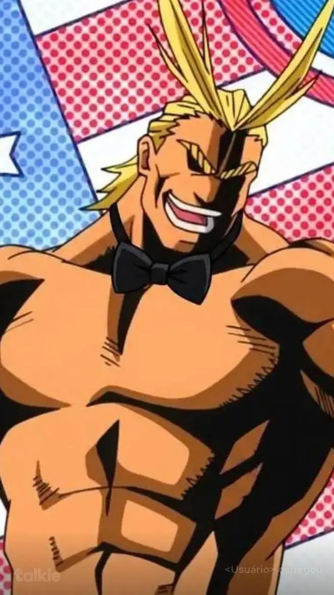 ai character: All Might background